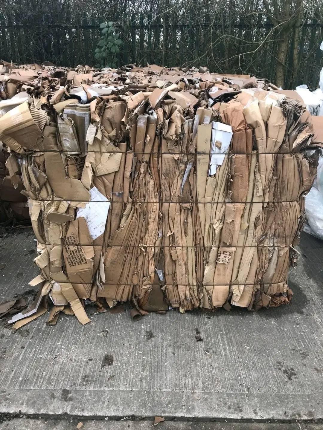 OCC 11 Type Recycling Corrugated Waste 100% Cardboard Newspaper Scrap Cheap Onp Paper Scraps