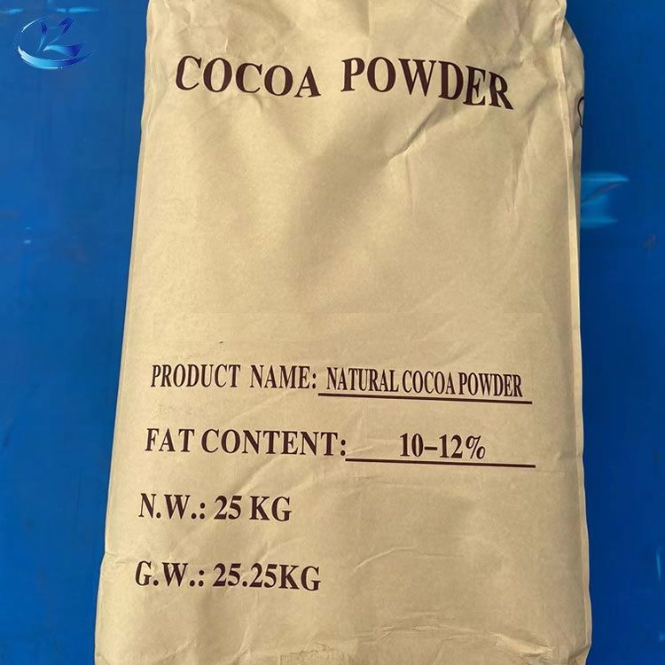 Wholesale High Quality Pure Ghana Ivory Coast Dark Brown Alkalized Cocoa Powder Fat 10-12% 25kg Packing