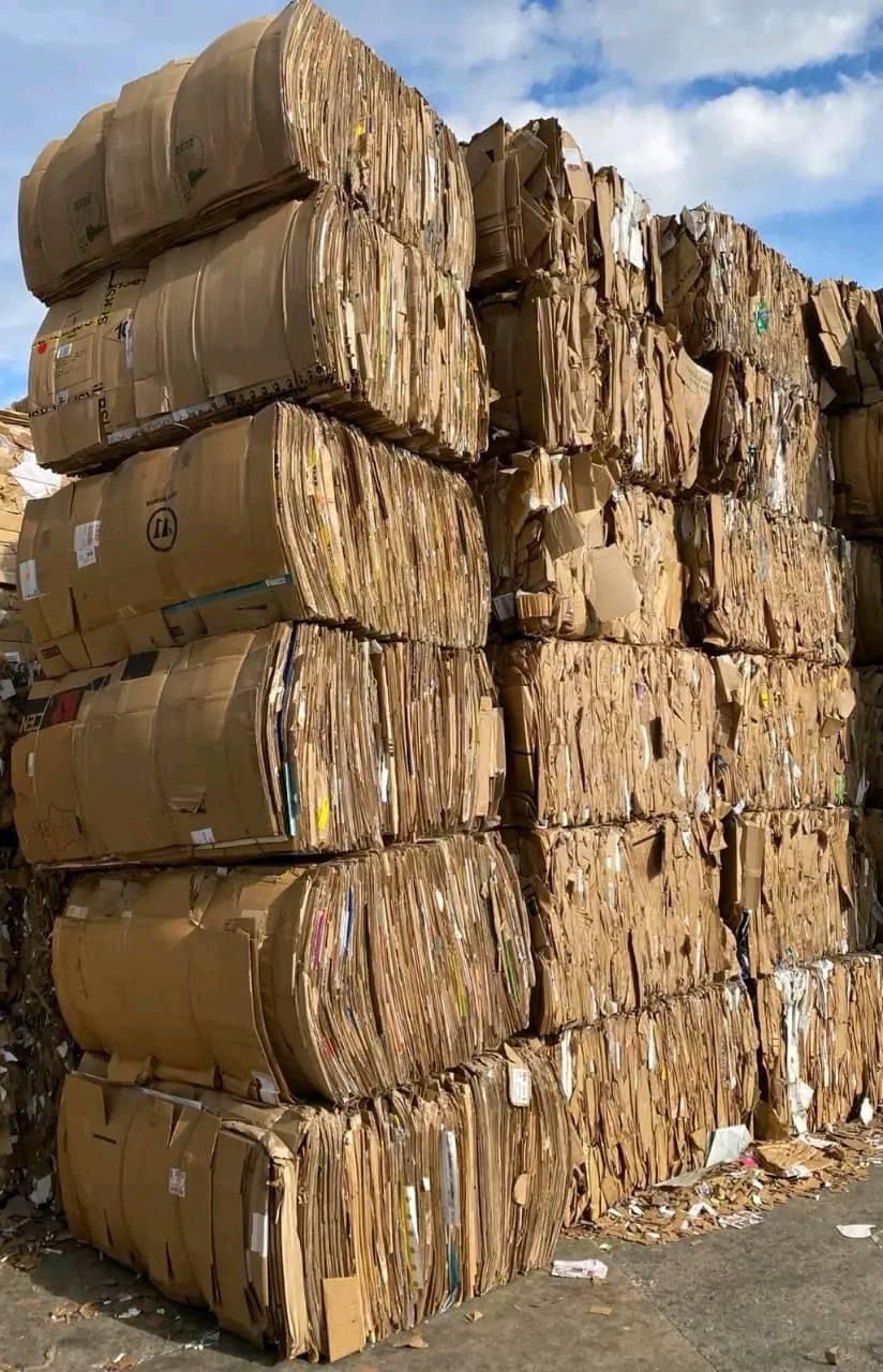 OCC 11 Type Recycling Corrugated Waste 100% Cardboard Newspaper Scrap Cheap Onp Paper Scraps